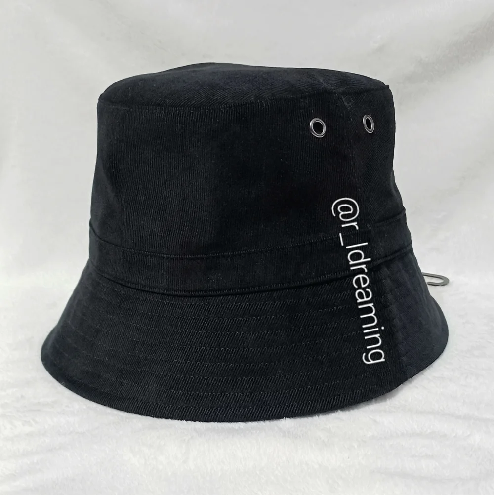 NWT Black Fine Corduroy Bucket Hat Size L/XL By Banana Republic Factory